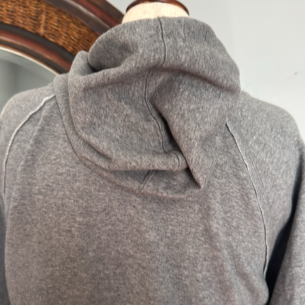 Maurice’s 2X Gray Zip Up Hooded Sweatshirt - Picture 5 of 5
